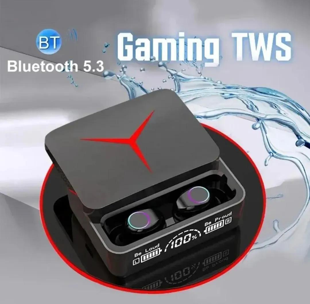 Black Long-Lasting Battery With Fast Charge Earbuds