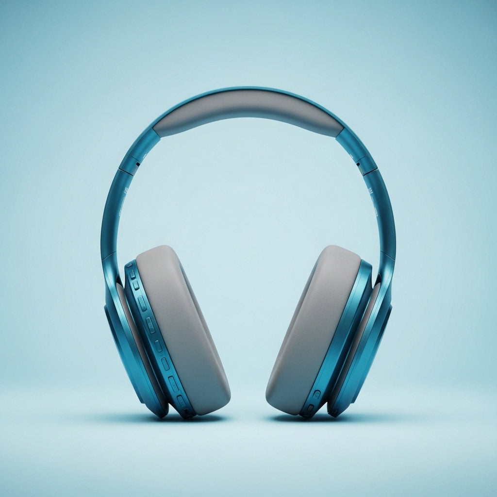 Black Wireless Headphones with Fast Charge & Long Battery