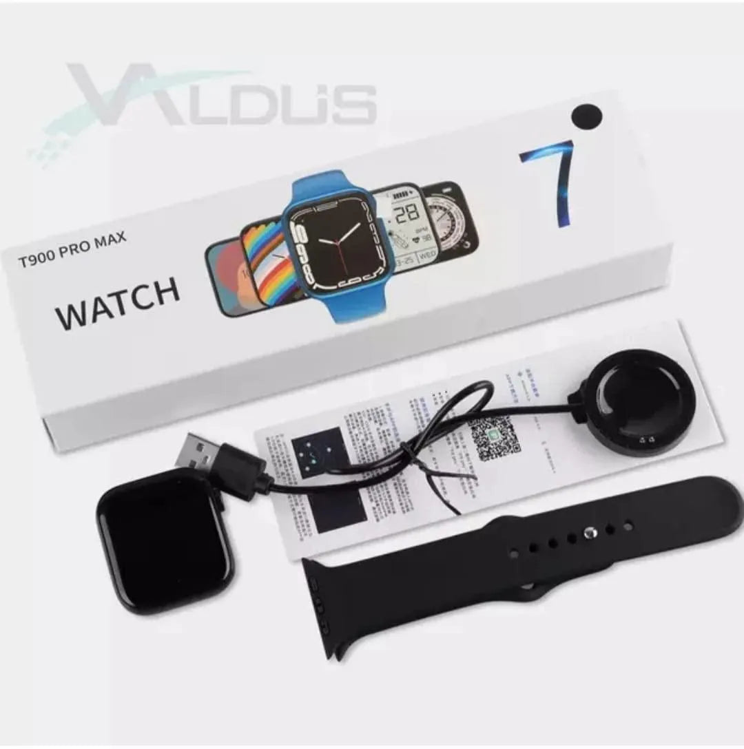 Rechargeable Smart Watch with Heart Rate & Calorie Tracker