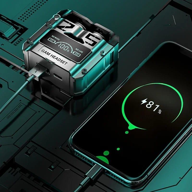 M25 Gaming Earbuds Rechargeable Best Battery
