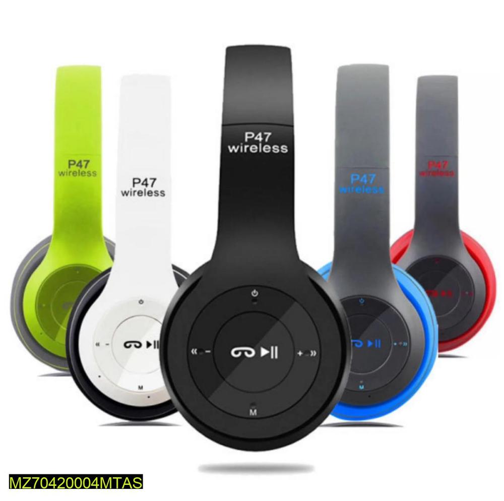 Wireless Bluetooth Headphones P47 Multi Color