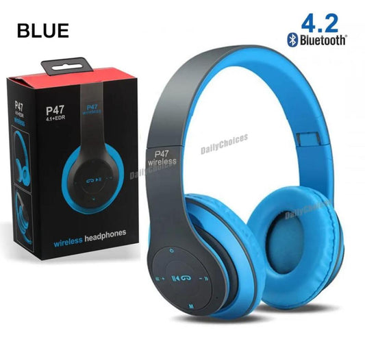 Wireless Bluetooth Headphones P47 Multi Color