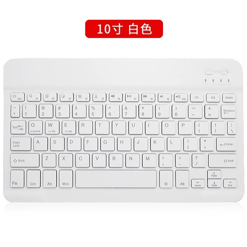 Bluetooth Keyboard Mouse Set for Tablets Android Apple Universal Wireless Backlit Pink